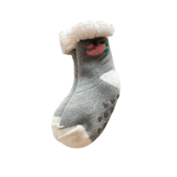 calcetines navideños afelpados antiderrapante